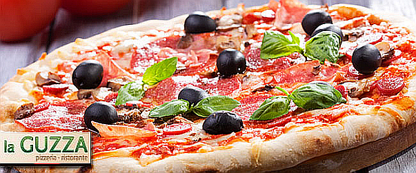 DVĚ proklatě dobré italské pizzy jen za 109 Kč v pizzerii la GUZZA