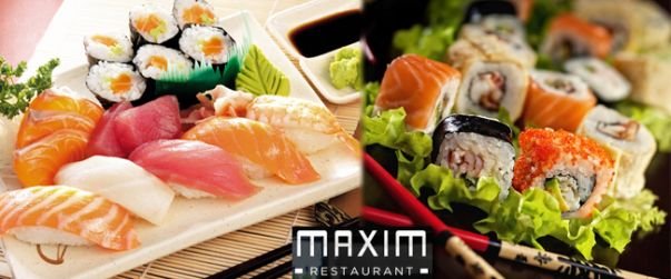 Prvotřídní SUSHI menu pro 2 osoby ve vyhlášené restauraci MAXIM