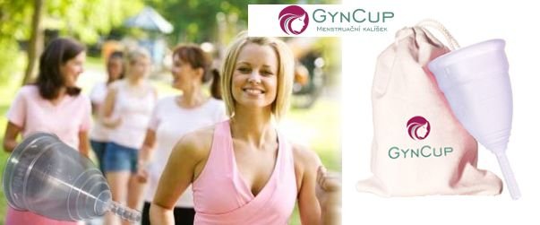 Slevová akce na menstruační kalíšek GynCup i s postovným