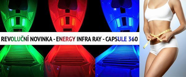 Zeštíhlující a omlazující procedura v Energy Infra Ray Capsule 360